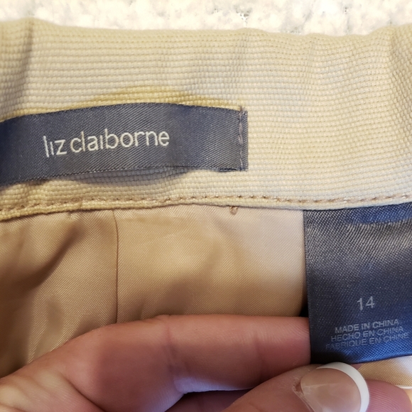 Liz Claiborne Taupe Two Button Snap Jacket - Picture 7 of 8